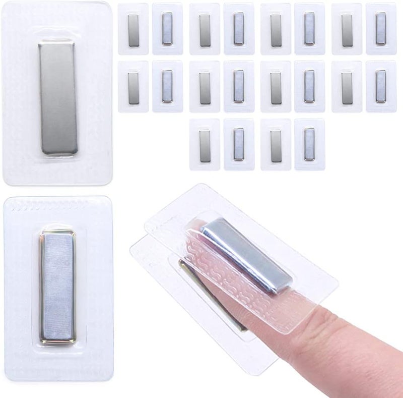 SEMINI Hidden Sew Magnetic Snap Invisible Hidden Sew in PVC Hidden Purse Closure for Fastener Handbag Cloth Clasp DIY Craft Sewing Tools - Image 1
